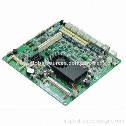 Firewall Motherboard, Onboard D2550 CPU, 6 x RJ45 GLAN, 6 x USB 2.0, VGA, 12V DC-in